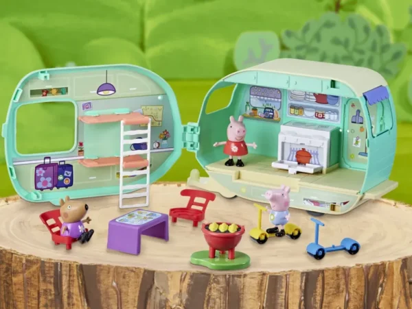 Flash Sale La Roulotte Di , Playset Con 6 Accessori E 3 Action Figure Mondi Immaginari