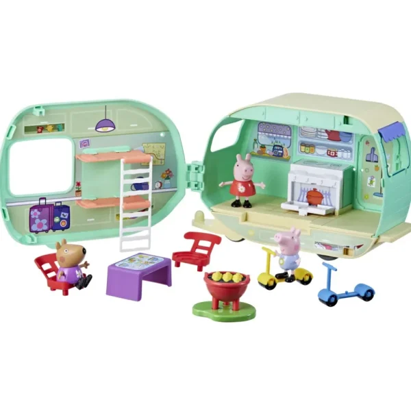 Flash Sale La Roulotte Di , Playset Con 6 Accessori E 3 Action Figure Mondi Immaginari