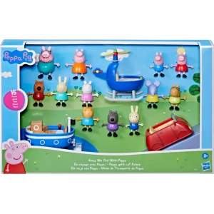 Cheap , Parti Con Peppa!, Giocattolo Per Eta Prescolare, Set Da 15 Pezzi Che Include 12 Action Figure E 3 Veicoli, Dai 3 Anni In Su Mondi Immaginari