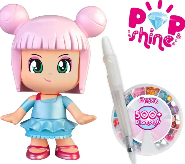 Cheap Pop & Shine, Personaggio Da 17 Cm, Con Oltre 500 Cristalli Colorati, Per Bambine/I Da 4 Anni Mini Dolls