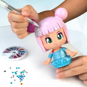 Cheap Pop & Shine, Personaggio Da 17 Cm, Con Oltre 500 Cristalli Colorati, Per Bambine/I Da 4 Anni Mini Dolls