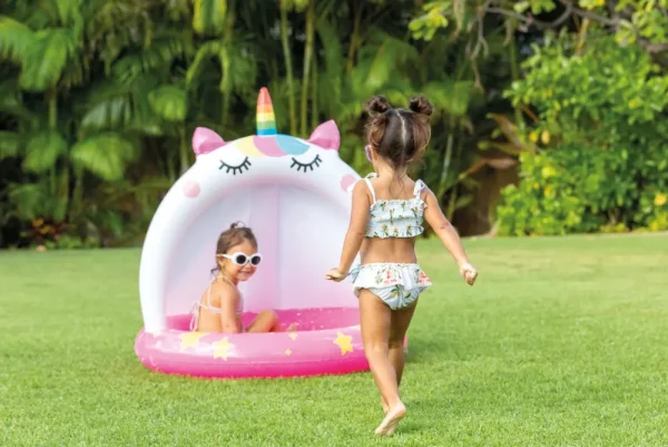 Best Piscina Baby Pool Caticorn Cm 102 102 I.6 Gonfiabili Per Bambini