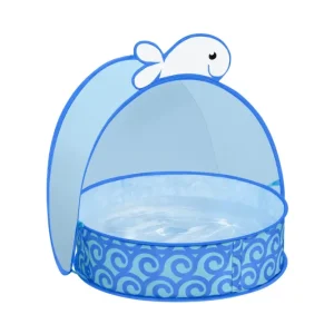 Cheap Piscina Balenottera Pop-Up Con Copertura, Cm. 78X68X60 Gonfiabili Per Bambini