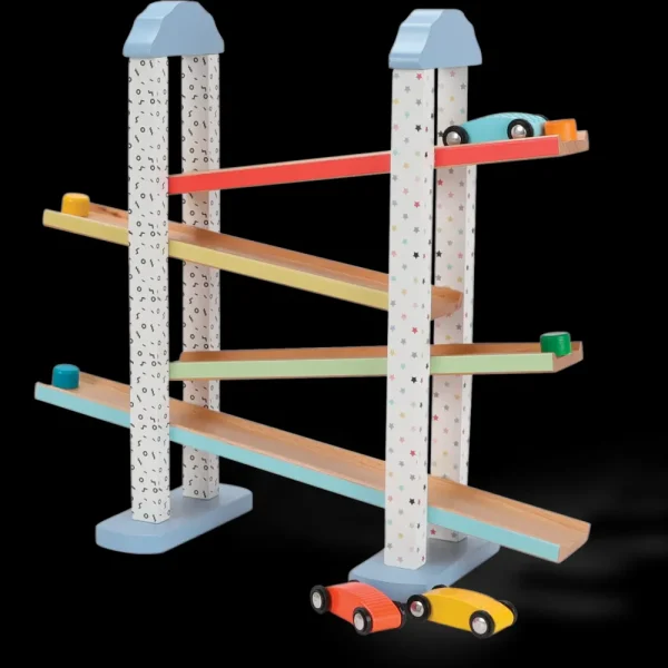 New Pista Macchinine Veicoli In Legno