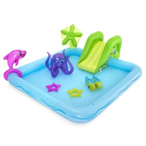 Store Play Center Gonfiabile Con Piscina ® Fantastic Aquarium , 2 Anni+ Gonfiabili Per Bambini