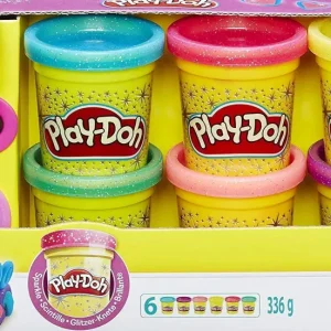 Online Play Doh 6 Vasetti Brillanti Plastilina E Pasta Modellabile