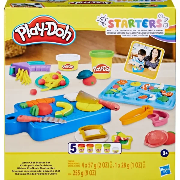 Flash Sale , Il Mio Primo Set Da Chef, Con 14 Accessori Finti Da Cucina, Giocattoli Per Bambini E Bambine Plastilina E Pasta Modellabile