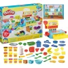 Store , Il Supermercato, Playset Con Registratore Di Cassa, Tappetino Da Gioco, 37 Strumenti E 10 Vasetti Di Pasta Modellabile, Per Bambini Dai 3 Anni In Su Plastilina E Pasta Modellabile