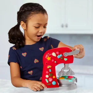 Sale Kitchen Creations Il Magico Mixer, Impastatrice Giocattolo Con Finti Accessori Da Cucina Plastilina E Pasta Modellabile