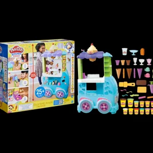 Outlet , Kitchen Creations, Il Super Camioncino Dei Gelati Di , Playset Con Cucina Di Grandi Dimensioni Con Suoni Realistici, 27 Accessori, 12 Vasetti Di Pasta Da Modellare Atossica Plastilina E Pasta Modellabile