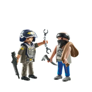 Flash Sale 71505 Duopack Poliziotto E Ladro Per Bambini Dai 4 Anni In Su Costruzioni Bambini