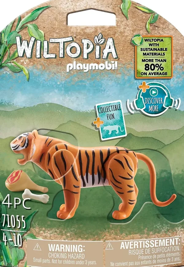 Best - 71055 Tigre Wiltopia Fatto In Materiali Sostenibili Mondi Immaginari