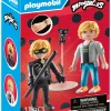 Fashion Miraculous 71337: Adrien & Chat Noir Per Bambini Dai 4 Anni Costruzioni Bambini