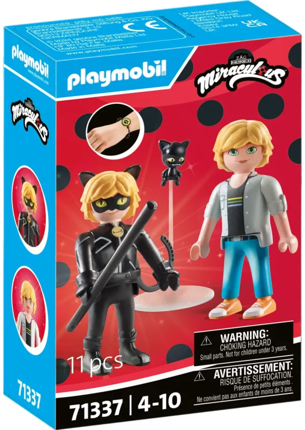 Fashion Miraculous 71337: Adrien & Chat Noir Per Bambini Dai 4 Anni Costruzioni Bambini