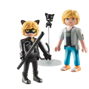 Fashion Miraculous 71337: Adrien & Chat Noir Per Bambini Dai 4 Anni Costruzioni Bambini