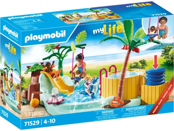 Hot Promo Pack 71529 Piscina Con Vasca Idromassaggio Per Bambini Dai 4 Anni Costruzioni Bambini