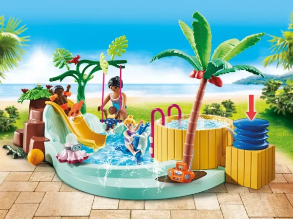 Hot Promo Pack 71529 Piscina Con Vasca Idromassaggio Per Bambini Dai 4 Anni Costruzioni Bambini