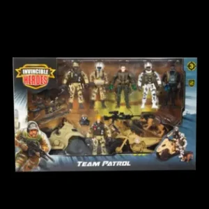 Discount Playset Team Patrol Action Figures