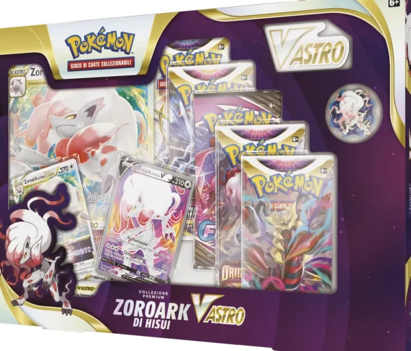 Outlet Collezione Premium Zoroark Di Hisui V-Astro Giochi Di Carte