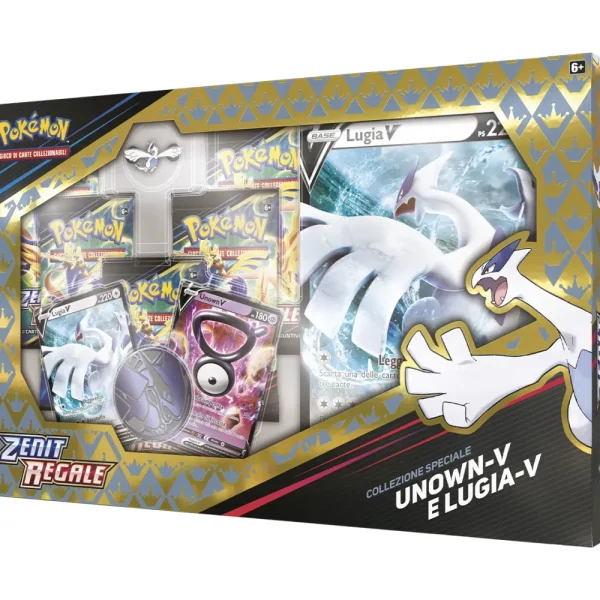 Outlet Collezione Speciale Unown-V E Lugia-V Zenit Regale Giochi Di Carte