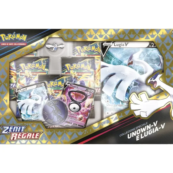 Outlet Collezione Speciale Unown-V E Lugia-V Zenit Regale Giochi Di Carte