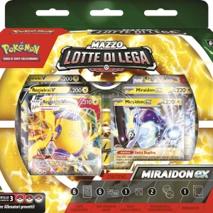 Sale Mazzo Lotte Di Lega Miraidon Ex Giochi Di Carte