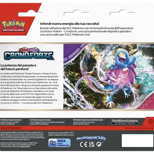Cheap Scarlatto E Violetto Cronoforze Blister 3 Pack Giochi Di Carte