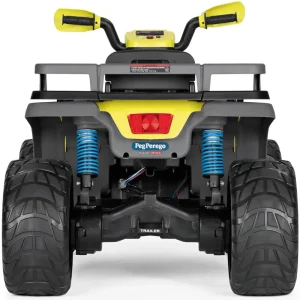 Clearance Polaris Sportsman Pro Citrus - L'Emozione Di Guidare Un Quad Elettrico Con Prestazioni Di Alto Livello Su Tutti I Terreni. Ruote Gommate E 2 Motori Silenziosi Con Una Potenza Di Ben 840W. 6 Anni +. Cavalcabili Elettrici