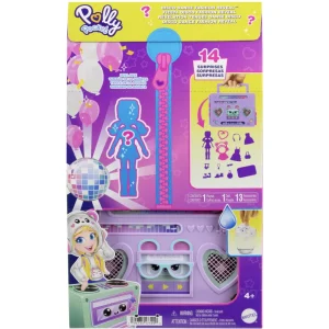 Hot Disco Dance Fashion Reveal, Playset Da Viaggio A Forma Di Stereo Portatile Con Bambola E Accessori Inclusi Mini Dolls