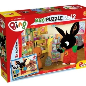 Store Puzzle Supermaxi 12+12 Bing A Scuola! Puzzle Per Bambini