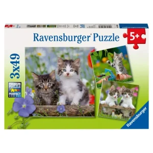 Best 3 Puzzle 49 Pezzi Gattini Puzzle Per Bambini