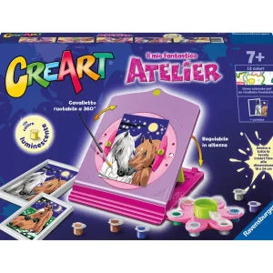 New Ravensburger Per Bambini, Kit Per Dipingere Con I Numeri, 7+, Atelier Cavalli Kit Artistici E Pittura