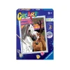 Shop Ravensburger Per Bambini, Kit Per Dipingere Con I Numeri, 9+, Serie D, Cavalli Al Tramonto Kit Artistici E Pittura