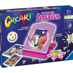 New Ravensburger Per Bambini, Kit Per Dipingere Con I Numeri, 7+, Atelier Cavalli Kit Artistici E Pittura