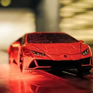 Sale Lamborghini Huracan Evo Verde, 108 Pezzi, 8+ Anni Puzzle 3D