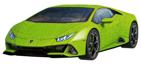 Sale Lamborghini Huracan Evo Verde, 108 Pezzi, 8+ Anni Puzzle 3D