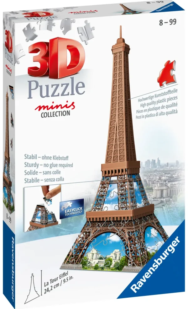 Shop Mini Tour Eiffel, 54 Pezzi, 8 Anni Puzzle 3D