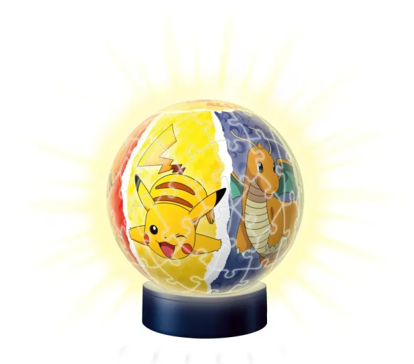 Sale Nightlamp Pokemon, Night Lamp, 72 Pezzi, 6+ Anni Puzzle 3D