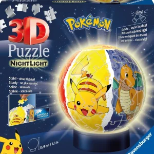 Sale Nightlamp Pokemon, Night Lamp, 72 Pezzi, 6+ Anni Puzzle 3D