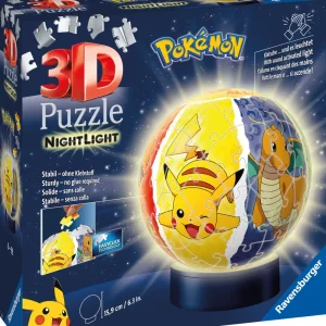 Sale Nightlamp Pokemon, Night Lamp, 72 Pezzi, 6+ Anni Puzzle 3D