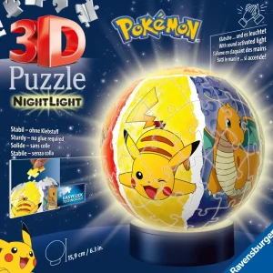 Sale Nightlamp Pokemon, Night Lamp, 72 Pezzi, 6+ Anni Puzzle 3D