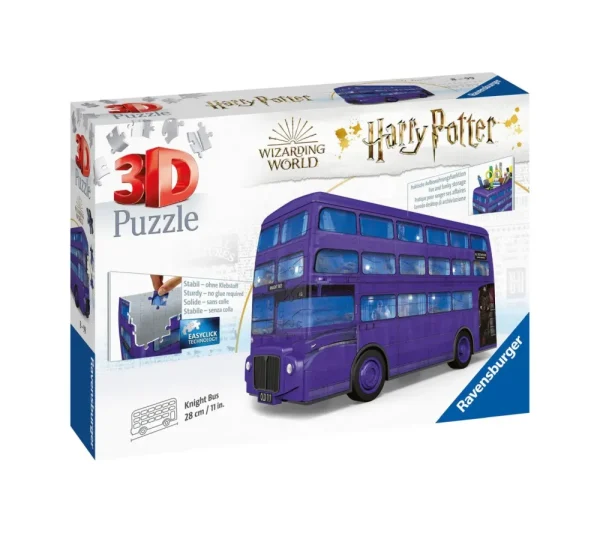 Cheap Ravensburger 3D Puzzle Nottetempo, Bus , 216 Pezzi, 8+ Anni Puzzle 3D