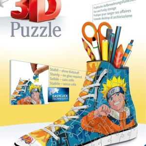 Hot Portapenne Sneaker Naruto, 108 Pezzi, 8+ Anni Puzzle 3D