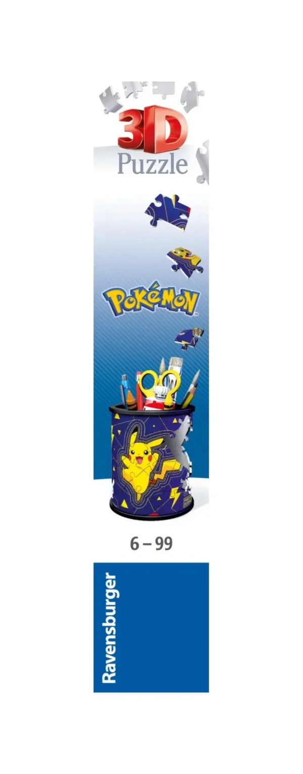 Cheap 3D Puzzle Portapenne Pokemon, 54 Pezzi, 6+ Anni Puzzle 3D