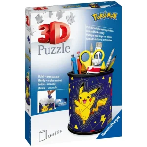 Cheap 3D Puzzle Portapenne Pokemon, 54 Pezzi, 6+ Anni Puzzle 3D