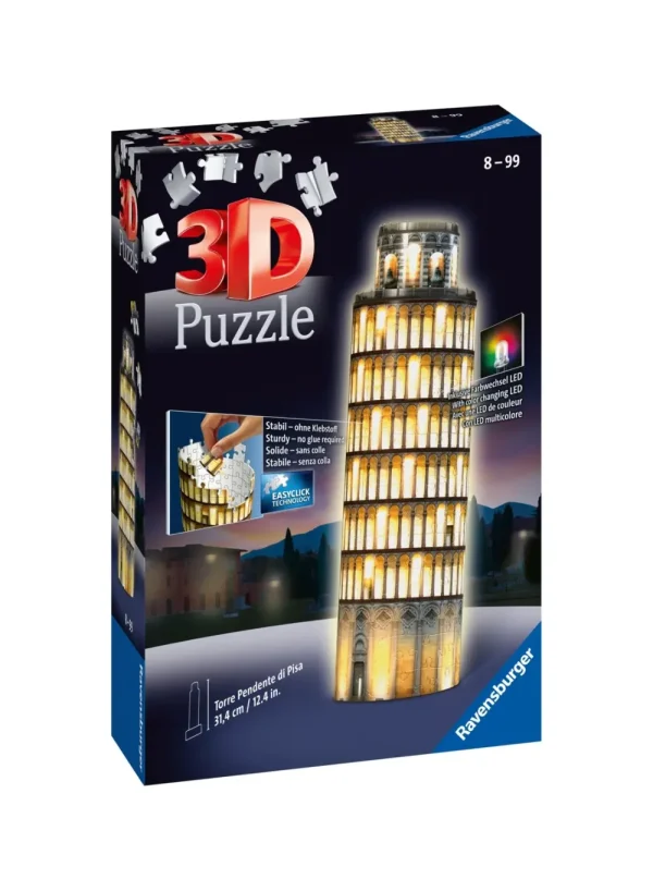 Cheap Torre Di Pisa Night Edition, Londra, 216 Pezzi, 10+ Anni Puzzle 3D