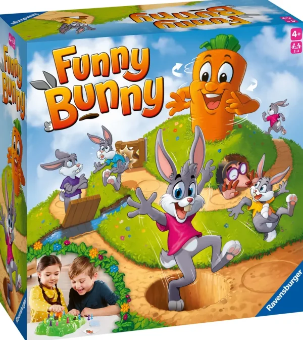 Hot Funny Bunny, Gioco Da Tavolo, Da 2 A 4 Giocatori, 4+ Anni Giochi Di Societa Per Bambini