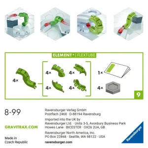 Hot Ravensburger Flextube, Gioco Innovativo Ed Educativo Stem, 8+ Anni, Accessorio Giochi Di Strategia