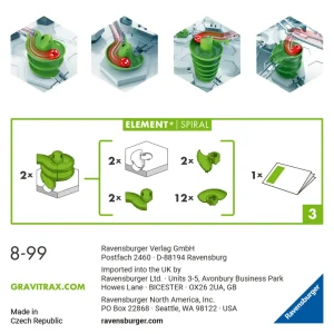 New Ravensburger Spiral, Gioco Innovativo Ed Educativo Stem, 8+ Anni, Accessorio Giochi Di Strategia