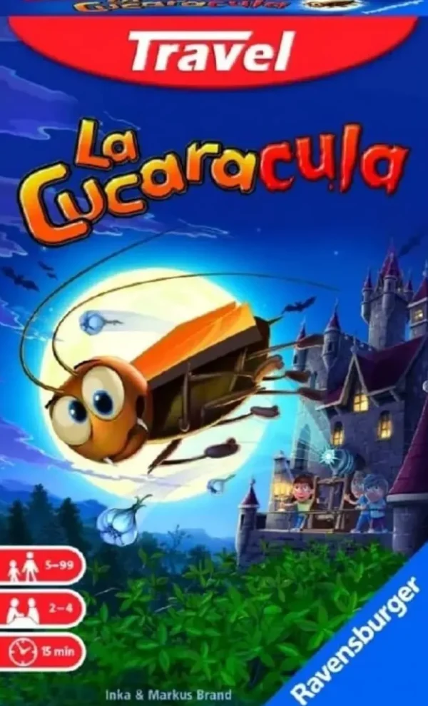 Outlet La Cucaracula Versione Travel Game, Gioco Da Tavolo Tascabile, 2-4 Giocatori, 5+ Anni Giochi Tascabili E Da Viaggio